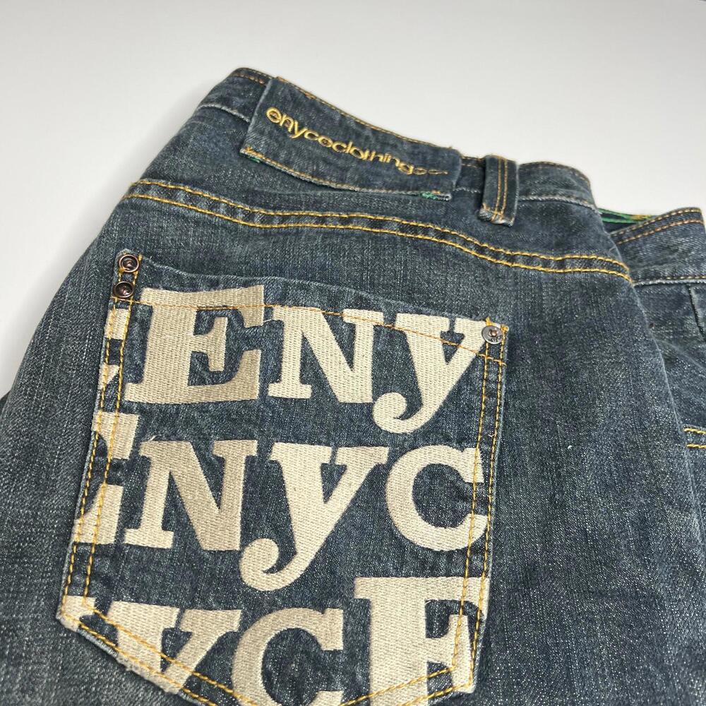 Enyce Clothing Co Jeans Men’s Size 38x33 Blue Denim 2000s Y2K Hip Hop Streetwear - Picture 14 of 14
